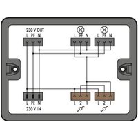 WAGO 899-631/308-000 Verteiler-Box 899 25A Schwarz 1St. von WAGO