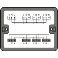 WAGO 899-631/327-000 Verteiler-Box 899 25A Schwarz 1St. von WAGO