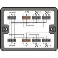 WAGO 899-631/386-000 Verteiler-Box 899 25A Schwarz 1St. von WAGO