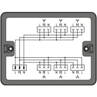 WAGO 899-631/395-000 Verteiler-Box 899 25A Schwarz 1St. von WAGO