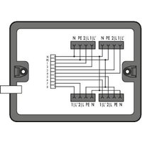 WAGO 899-631/453-000 Verteiler-Box 899 16A Schwarz 1St. von WAGO