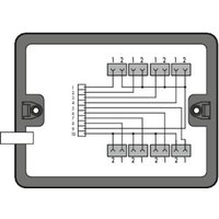 WAGO 899-631/454-000 Verteiler-Box 899 6A Schwarz 1St. von WAGO