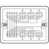 WAGO 899-681/100-000 Verteiler-Box 899 25A Weiß 1St. von WAGO