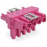 WAGO 770-1743/080-000 Steckverbinder WINSTA MIDI T-Verteiler Gesamtpolzahl: 5 25A Pink 50St. von WAGO