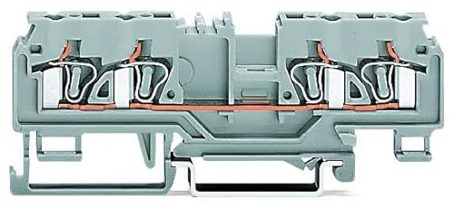 WAGO 880-834 Durchgangsklemme 5mm Zugfeder Belegung: N Blau 50St. von WAGO