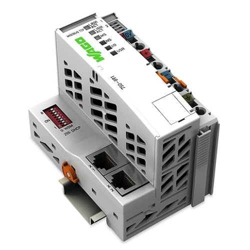 WAGO Controller Modbus TCP G4 2ETH 750-891, Industriesteuerung, Lichtgrau WAGO Controller Modbus TCP G4 2ETH 750-891, Industriesteuerung, Lichtgrau von WAGO