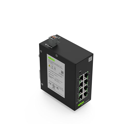 WAGO Industrial-ECO-Switch 852-112/000-001 | mit 8 ETHERNET‐Ports 10/100 MBit/s Autonegotiation und Diagnose‐LEDs auf der Vorderseite, unterstützt bis zu 2000 absolute MAC‐Adressen WAGO Industrial-ECO-Switch 852-112/000-001 | mit 8 ETHERNET‐Ports 10/100 MBit/s Autonegotiation und Diagnose‐LEDs auf der Vorderseite, unterstützt bis zu 2000 absolute MAC‐Adressen von WAGO