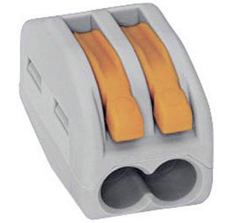 WAGO Verbindungsklemme WAGO 222-412-50 222 Verbindungsklemme flexibel: 0.08-4 mm² starr: 0.08 von WAGO