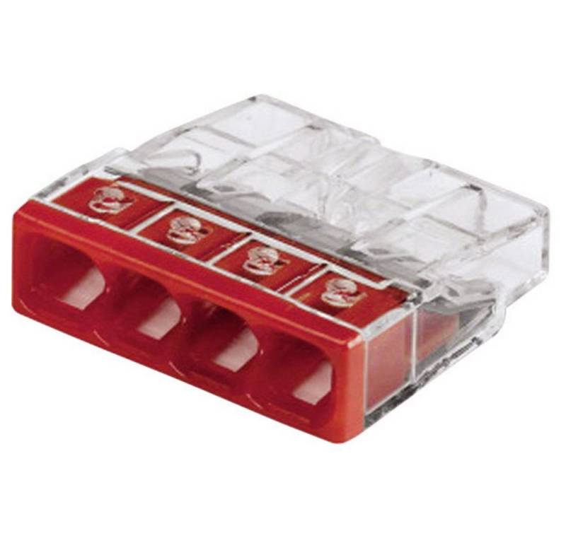WAGO Verbindungsklemme WAGO 2273-204-100 2273 Dosenklemme flexibel: - starr: 0.5-2.5 mm² Pol von WAGO