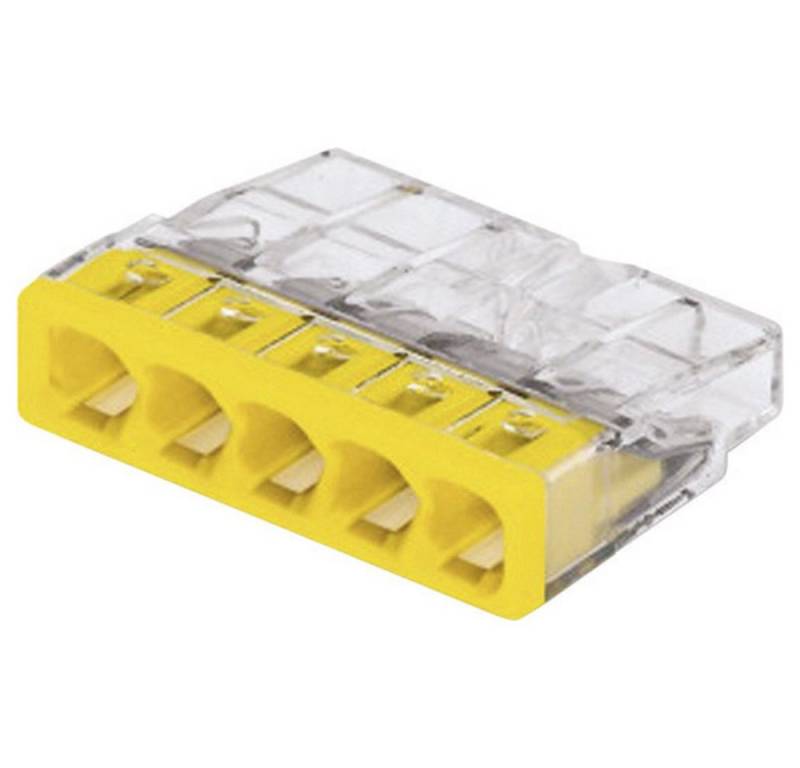 WAGO Verbindungsklemme WAGO 2273-205-100 2273 Dosenklemme flexibel: - starr: 0.5-2.5 mm² Pol von WAGO
