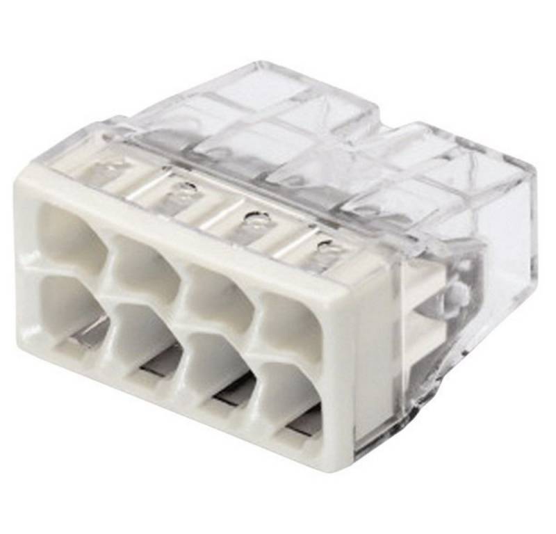 WAGO Verbindungsklemme WAGO 2273-208-50 2273 Dosenklemme flexibel: - starr: 0.5-2.5 mm² Polz von WAGO