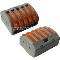 Wago Leitungsklemmen wago Klemmen Verbindungsklemme 5-Fach Kabelklemme 2x Wago Leitungsklemmen wago Klemmen Verbindungsklemme 5-Fach Kabelklemme 2x von WAGO