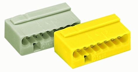 Wago Micro Steckklemme Anzahl Leiter: 8, 0,6 - 0,8 mm², 10 Stück von WAGO