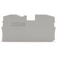 Wago - neuwertig] 2010 1291 Abschluss Und Trennplatte Grau Inhalt 100 St B-Ware von WAGO