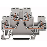 Wago - neuwertig] 870-541/281-490 Doppelstock-Diodenklemme 5 mm Zugfeder Reihenklemmen Diode von WAGO