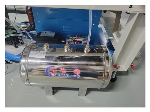 Lufttank Luftbehälter 5L 10L 20L 30L 40L 50L Luftbehälter aus Edelstahl für Kompressor/Luftpumpe, Luftpufferbehälter/Hochdruck-Luftbehälter/horizontale Luftspeicher-Blasenbehälter mit Montagesatz (Si von WAHHWF