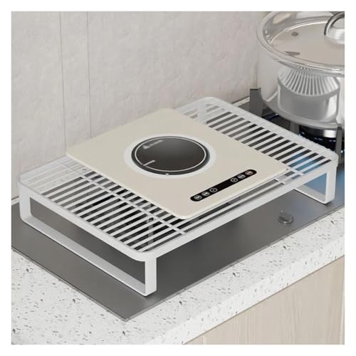 kochfeld abdeckung Durchbrochene Gasherdablage, offene Induktionsherdhalterung aus Kohlenstoffstahl, Küchenarbeitsplatte, Herdständer für mehrschichtige Aufbewahrung(White,45x35x7.5cm/17.7x13.8x3in) kochfeld abdeckung Durchbrochene Gasherdablage, offene Induktionsherdhalterung aus Kohlenstoffstahl, Küchenarbeitsplatte, Herdständer für mehrschichtige Aufbewahrung(White,45x35x7.5cm/17.7x13.8x3in) von WAHHWF