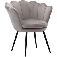 Wahson Office Chairs - Relaxsessel für Schlafzimmer Samt Polster mit Goldenen Metallbeinen Grau Wahson Wahson Office Chairs - Relaxsessel für Schlafzimmer Samt Polster mit Goldenen Metallbeinen Grau Wahson von WAHSON OFFICE CHAIRS