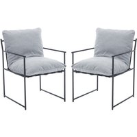 Esszimmerstühle für Esszimmer Wohnzimmer Modern aus Chenille Stoff Grau 2er Set Wahson Esszimmerstühle für Esszimmer Wohnzimmer Modern aus Chenille Stoff Grau 2er Set Wahson von WAHSON OFFICE CHAIRS