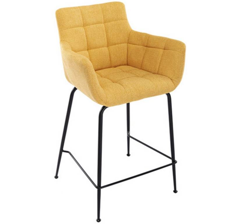 WAHSON OFFICE CHAIRS Barhocker 2 St Barstuhl aus Handtuchstoff, Tresenhocker mit Metallbeinen von WAHSON OFFICE CHAIRS