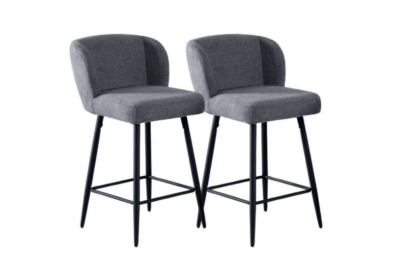 WAHSON OFFICE CHAIRS Barhocker 2er Set Küchenbarhocker, Leinen/Kunstfell, armlos für Theke/Esszimmer WAHSON OFFICE CHAIRS Barhocker 2er Set Küchenbarhocker, Leinen/Kunstfell, armlos für Theke/Esszimmer von WAHSON OFFICE CHAIRS