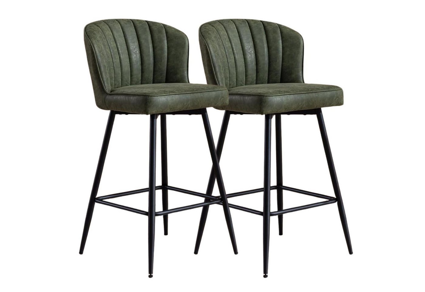 WAHSON OFFICE CHAIRS Barhocker 2er-Set PU-Leder Barhocker mit Metallbeinen WAHSON OFFICE CHAIRS Barhocker 2er-Set PU-Leder Barhocker mit Metallbeinen von WAHSON OFFICE CHAIRS