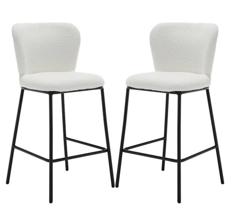 WAHSON OFFICE CHAIRS Barhocker Leinen Barstuhl Küchenhocker mit Lehne 2er Set Thekenhocker von WAHSON OFFICE CHAIRS