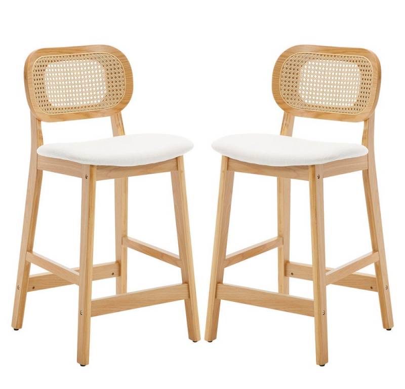 WAHSON OFFICE CHAIRS Barhocker Rattan 2/4er Set, Barstuhl Bistrohocker von WAHSON OFFICE CHAIRS