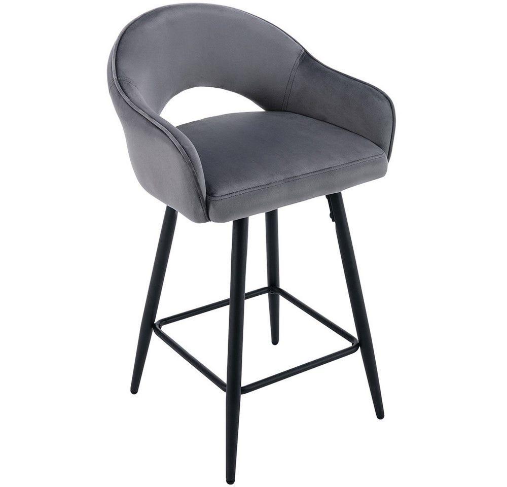 WAHSON OFFICE CHAIRS Barhocker Samt 2er Set 360°drehbar Barstuhl von WAHSON OFFICE CHAIRS