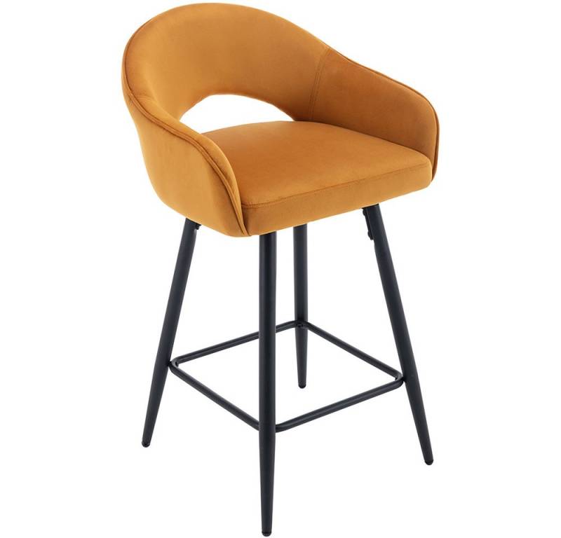 WAHSON OFFICE CHAIRS Barhocker Samt 2er Set 360°drehbar Barstuhl von WAHSON OFFICE CHAIRS