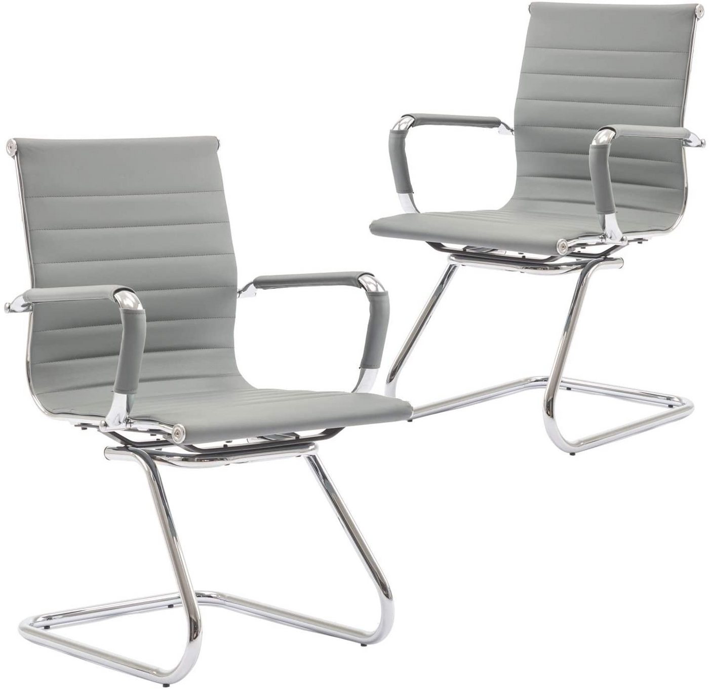 WAHSON OFFICE CHAIRS Bürostuhl Freischwinger aus Kunstlederbezug Besucherstuhl von WAHSON OFFICE CHAIRS