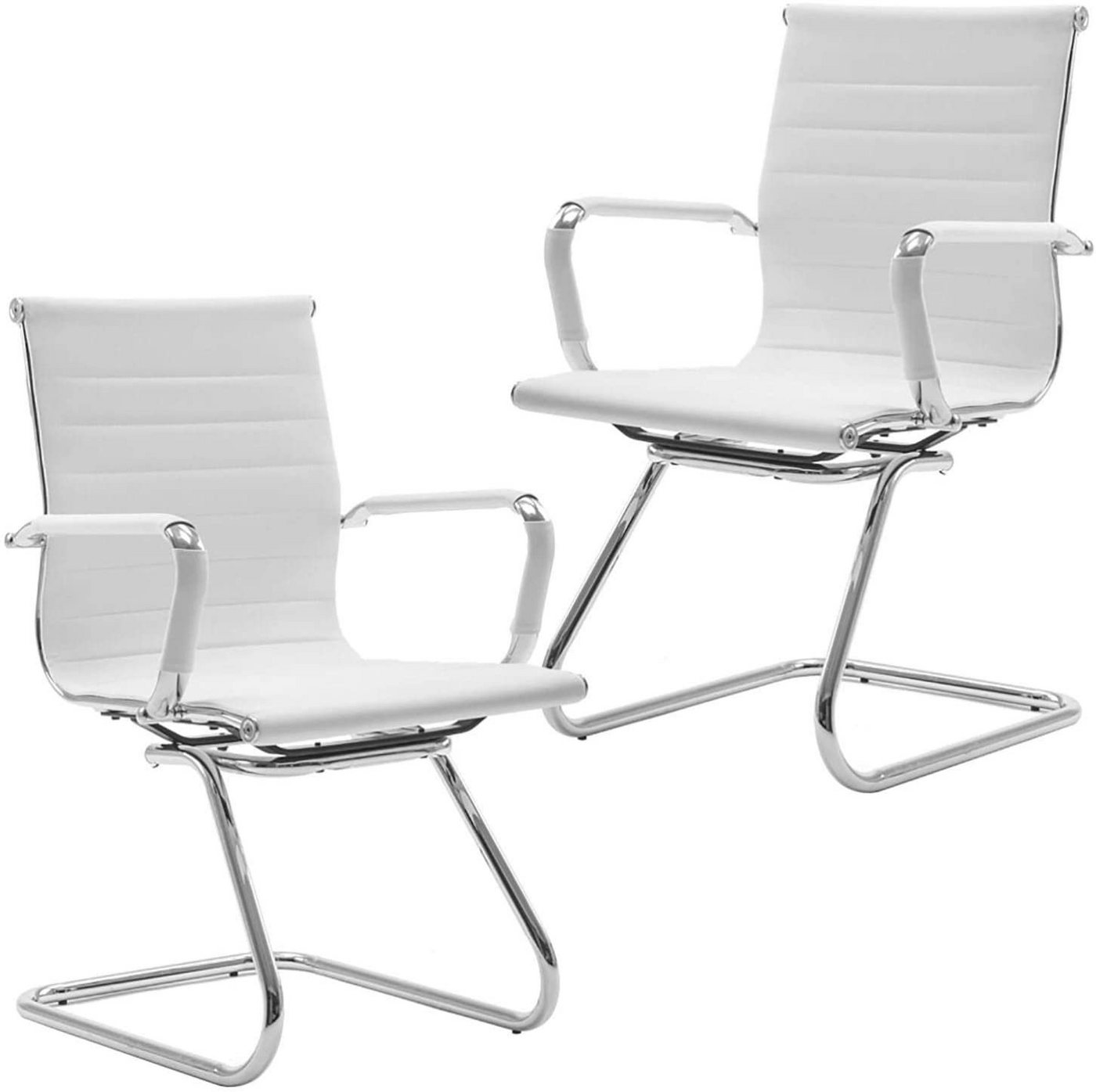 WAHSON OFFICE CHAIRS Bürostuhl Freischwinger aus Kunstlederbezug Besucherstuhl von WAHSON OFFICE CHAIRS