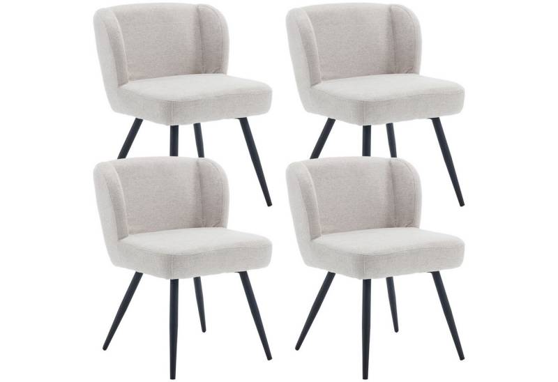 WAHSON OFFICE CHAIRS Esszimmerstuhl 2er Set Esszimmerstühle Armlose Küchenstühle mit Rückenlehne (4 St) von WAHSON OFFICE CHAIRS