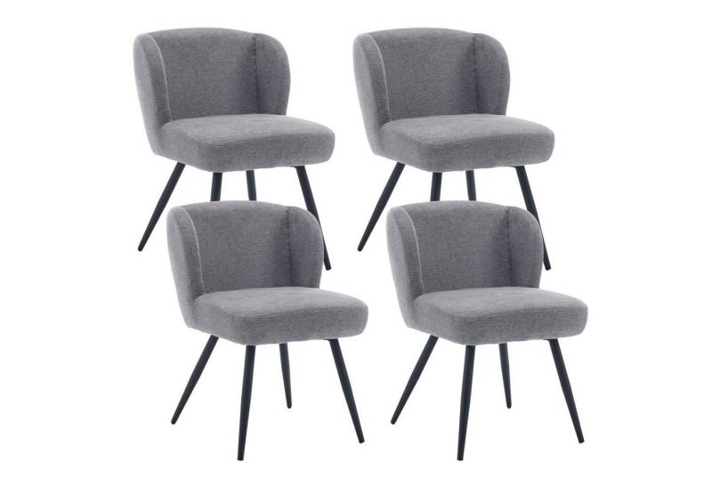 WAHSON OFFICE CHAIRS Esszimmerstuhl 2er Set Esszimmerstühle Armlose Küchenstühle mit Rückenlehne (4 St) von WAHSON OFFICE CHAIRS