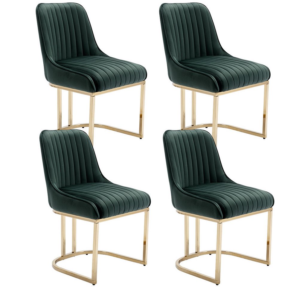 WAHSON OFFICE CHAIRS Esszimmerstuhl 2er Set Küchenstuhl mit goldene Stuhlbeine WAHSON OFFICE CHAIRS Esszimmerstuhl 2er Set Küchenstuhl mit goldene Stuhlbeine von WAHSON OFFICE CHAIRS
