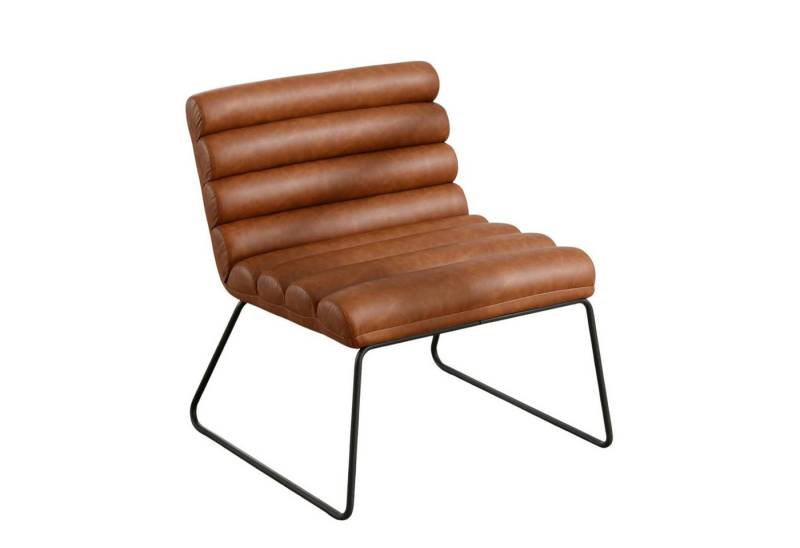 WAHSON OFFICE CHAIRS Loungesessel Polsterstuhl ohne Armlehnen aus Kunstleder für Wohn- & Schlafzimmer von WAHSON OFFICE CHAIRS