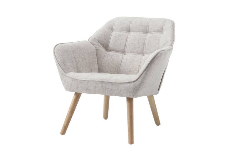 WAHSON OFFICE CHAIRS Ohrensessel mit Massivholz-/Metallbeinen Moderner Sessel aus Leinen/Samt von WAHSON OFFICE CHAIRS