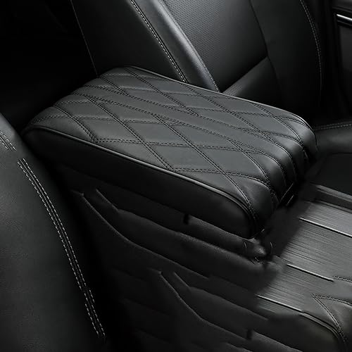 WAIKUB Car Armrest Pad, für Land Rover Range Rover Evoque/Range Rover Vogue Center Console Armlehne Box Pad Auto Armlehnen Auflage wasserdichte Auto Armlehnen Polster,B von WAIKUB