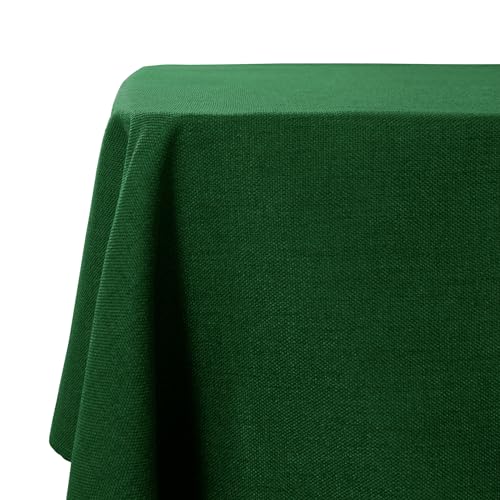 WAITER TREE Tischdecke Leinen Lotuseffekt Tischtuch Abwaschbar Eckig Tischwäsche für Esstisch Küche Hochzeit Alltag Verwenden Dinnerpartys Dekoration von WAITER TREE