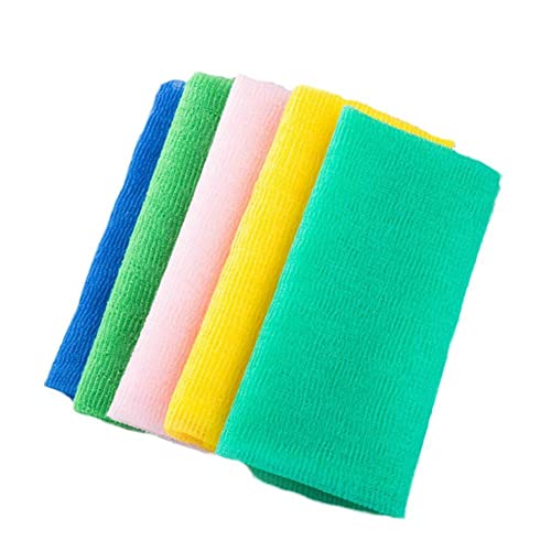 WAITLOVER 30 x 90 Reiben Waschlappen Bad Nylon Bürste für Rückentücher Peeling Dusche Weich Bad Bad M5V3 Handtuch Starkes Zubehör von WAITLOVER