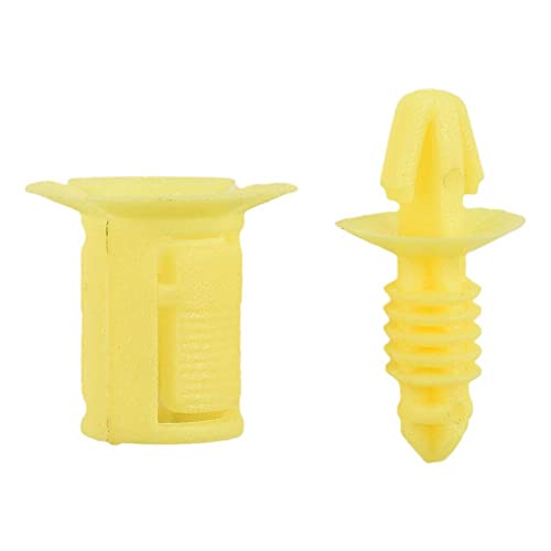 WAITLOVER Sicherheitsbox für Beifahrer, Flanell, Clip, Schrauben, Muttern, Zubehör, Abdeckung, Kugel, X0 x 8 Stiftclip, Autokopf von WAITLOVER