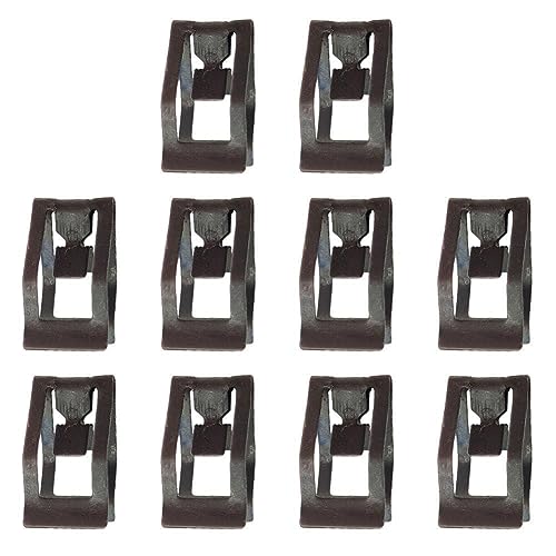 WAITLOVER Universal Auto Frontkonsole Armaturenbrett Armaturenbrett Auto Trim Metall Schwarz Befestigung Halter Clip Niet 10 Stück WAITLOVER Universal Auto Frontkonsole Armaturenbrett Armaturenbrett Auto Trim Metall Schwarz Befestigung Halter Clip Niet 10 Stück von WAITLOVER