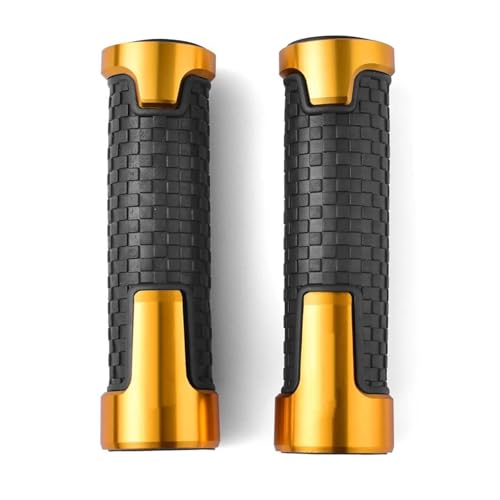 2021 Für CBR600RR CBR 600 RR 600RR Motorrad Rutschfeste Lenkergriffe Gasgriff CNC Lenkergriffe Alle Baujahre(Gold) von WAJUHJK