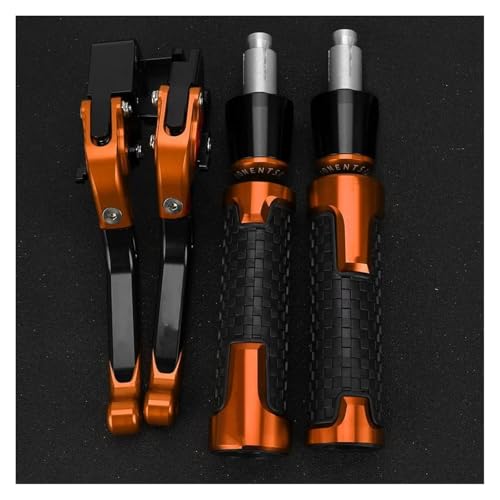 CBR650 F FÜR CBR650F CBR 650F 650 F 2014-2022 2023 2021 2020 2019 Aluminium Verstellbare Bremskupplungshebel Lenkergriffe(Orange) von WAJUHJK