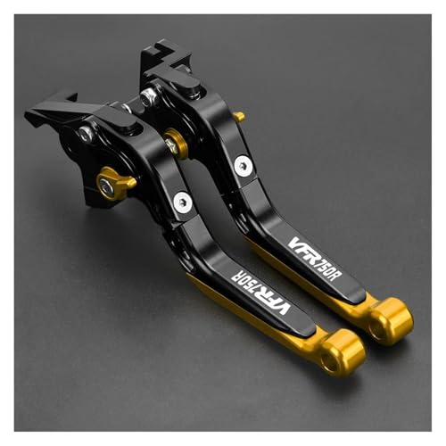 FÜR VFR750R VFR 750R VFR 750 R 1986 1987 1988 1989 1990-1998 Motorrad-Bremskupplungshebel Lenkergriffe(BlackGold) von WAJUHJK