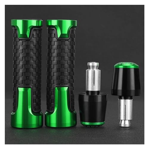 FÜR XLV 600 650 700 TRANSALP XL600V XL650V XL700V Motorrad 7/8'' 22mm Lenkergriffe Enden Lenkerkappe Griff Endstopfen(Green) von WAJUHJK