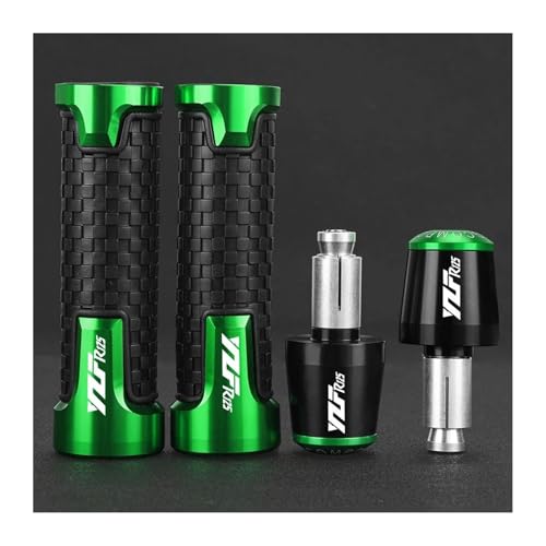 FÜR YZFR125 YZF R125 YZF-R125 2008-2023 2022 2021 2020 2019 18 Motorrad 7/8'' 22mm Lenkergriffe(Green) von WAJUHJK
