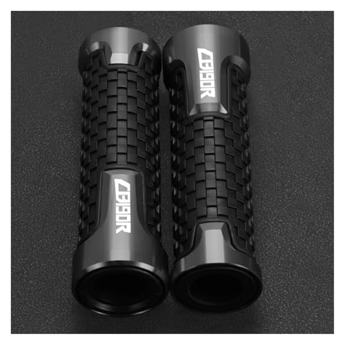 Für CB190r CB 190R CB190X 2015 2016~2018 2019 2020 2021 2022 7/8" 22 Mm Lenkergriffe Lenkerkappen Endstopfen(Grey) von WAJUHJK