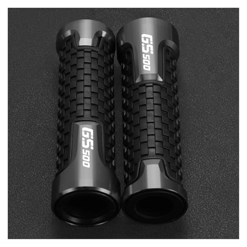 Für SUZUKI GS500 GS 500 1989–2008 1990 1991 1992 1993 Motorradzubehör: 22 Mm Lenkergriffe, Lenkerkappen Und Endstopfen(Grey) von WAJUHJK