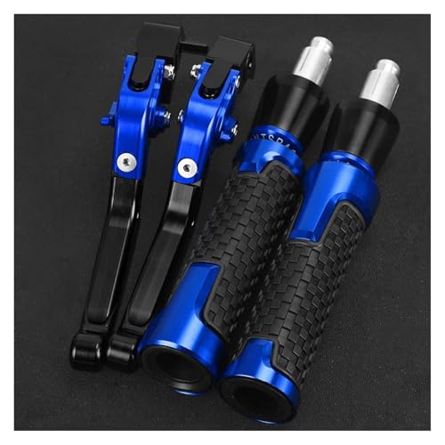 Für SUZUKI GSXR 600 GSXR600 K6 K7 K8 K9 K10 2006 2010 2009 2008 2007 Motorrad-Bremskupplungshebel 22 MM Lenkergriffe(Blue8) von WAJUHJK